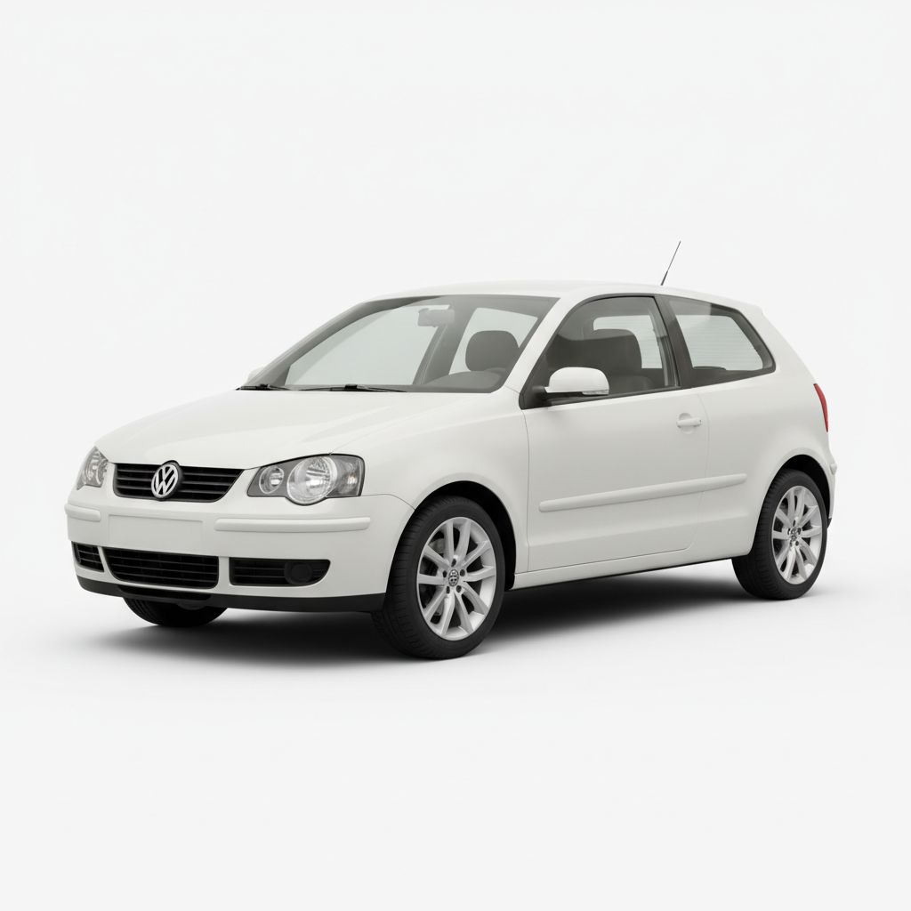 Volkswagen Polo Mk4 2005 — widok boczny