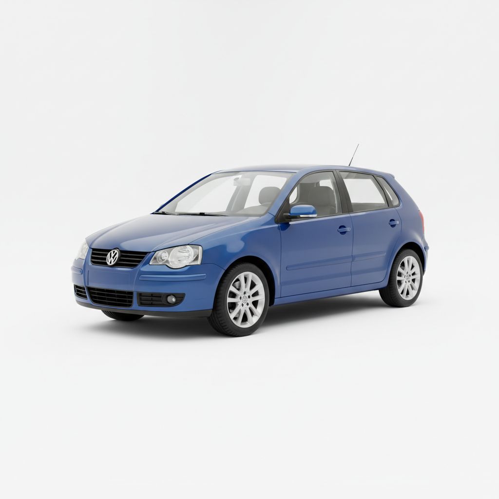 Volkswagen Polo Mk4 2007 — widok boczny