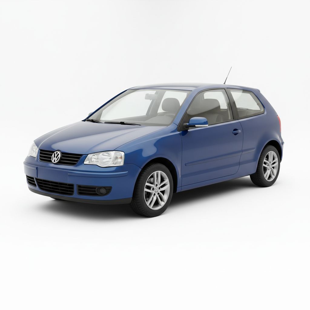 Volkswagen Polo Mk4 2007 — widok boczny