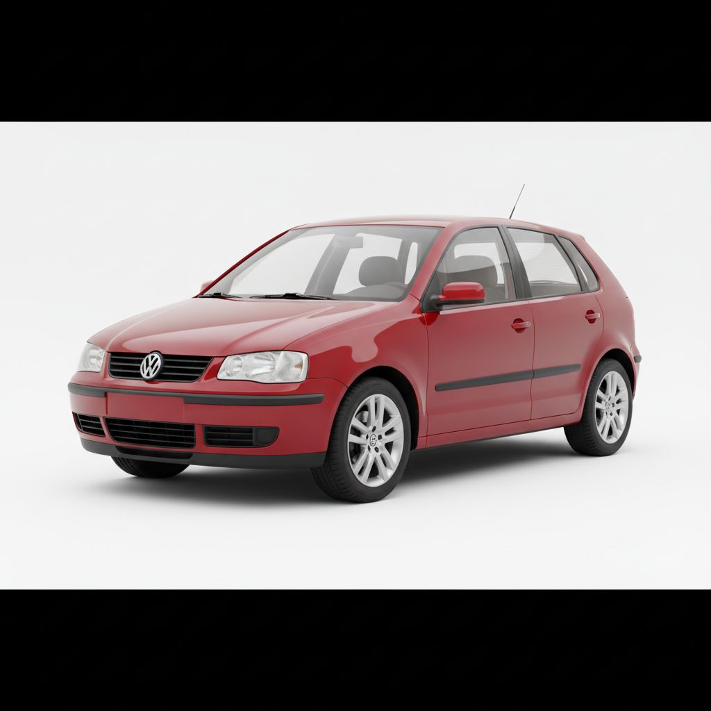 Volkswagen Polo Mk4 2004 — widok boczny