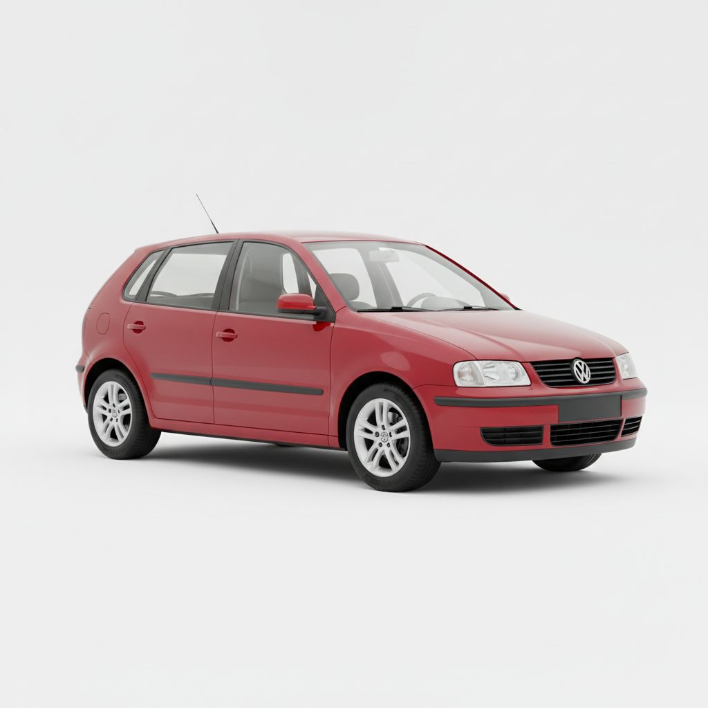 Volkswagen Polo Mk4 2005 — widok boczny