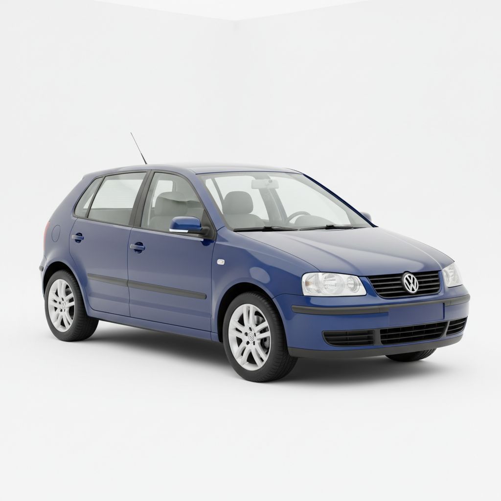 Volkswagen Polo Mk4 2005 — widok boczny