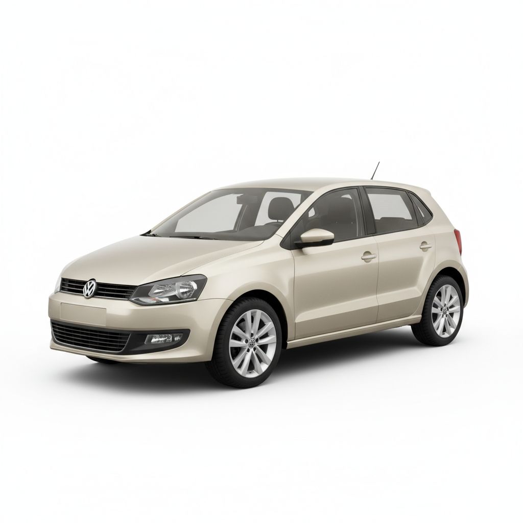 Volkswagen Polo Mk5 2009 — widok boczny