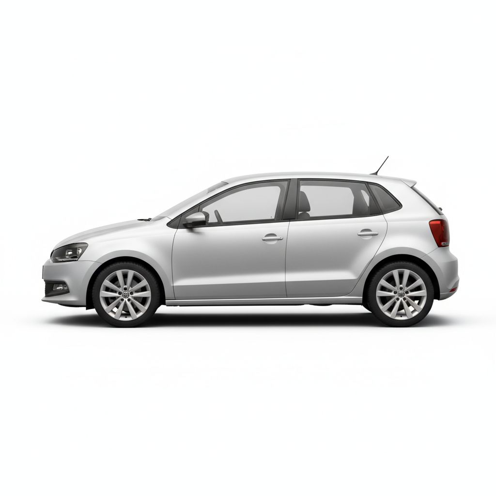 Volkswagen Polo Mk5 2015 — widok boczny