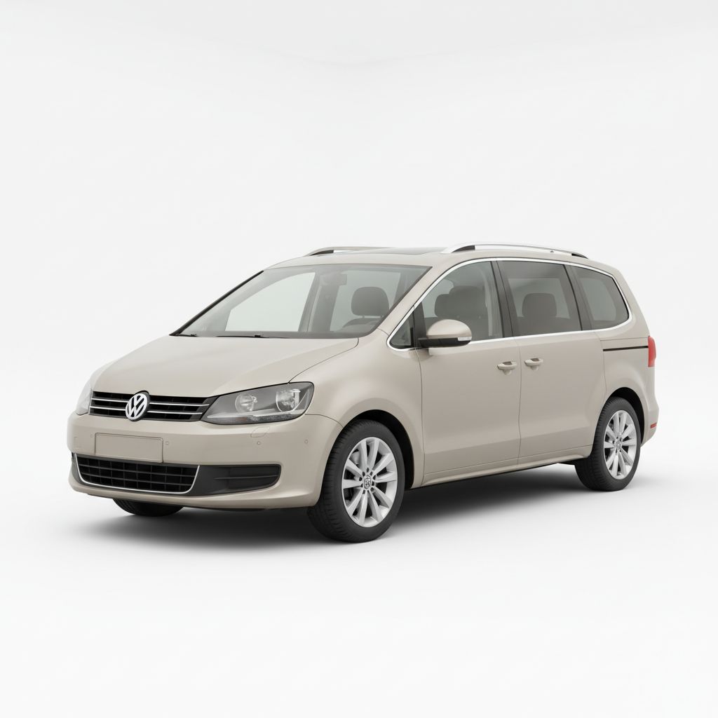 Volkswagen Sharan 7N 2018 — widok boczny