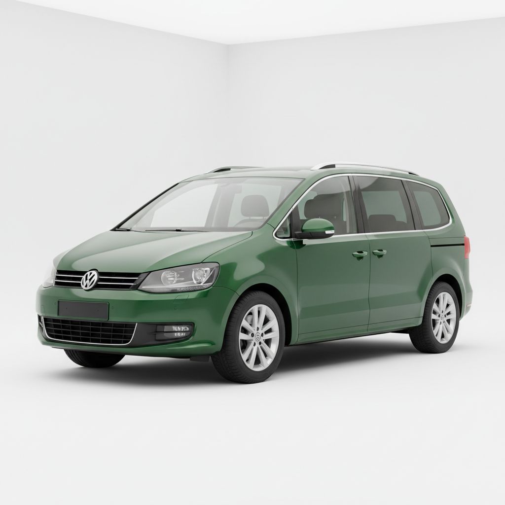 Volkswagen Sharan 7N 2017 — widok boczny