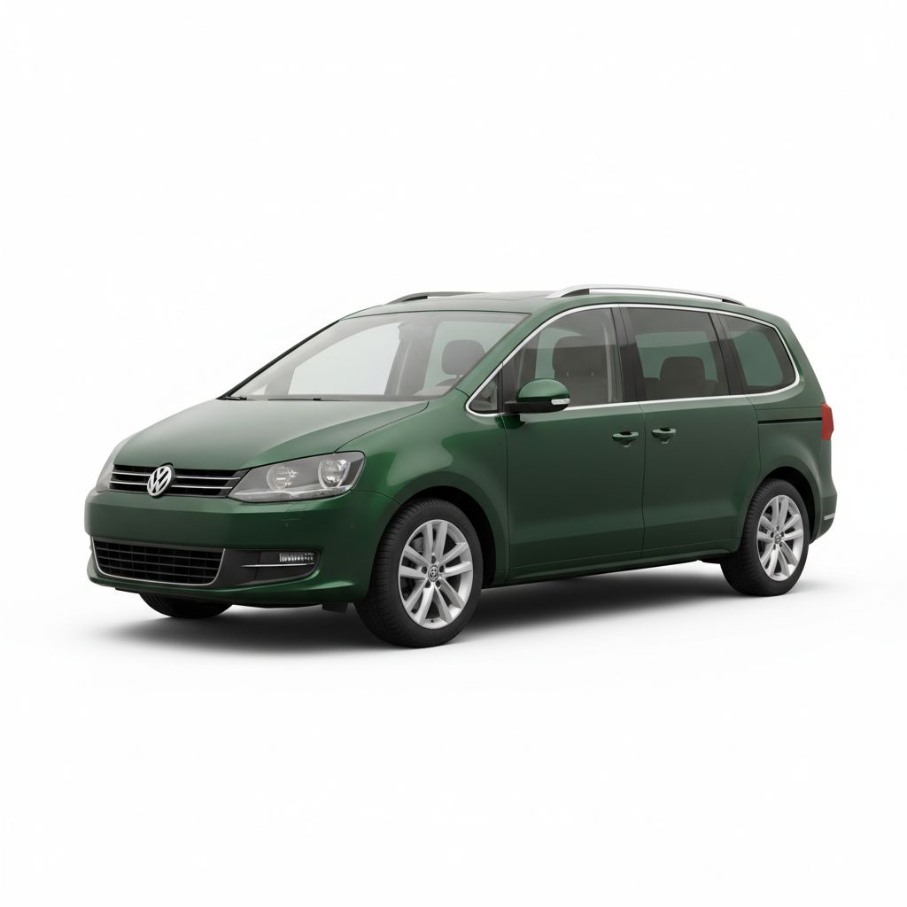 Volkswagen Sharan 7N 2014 — widok boczny