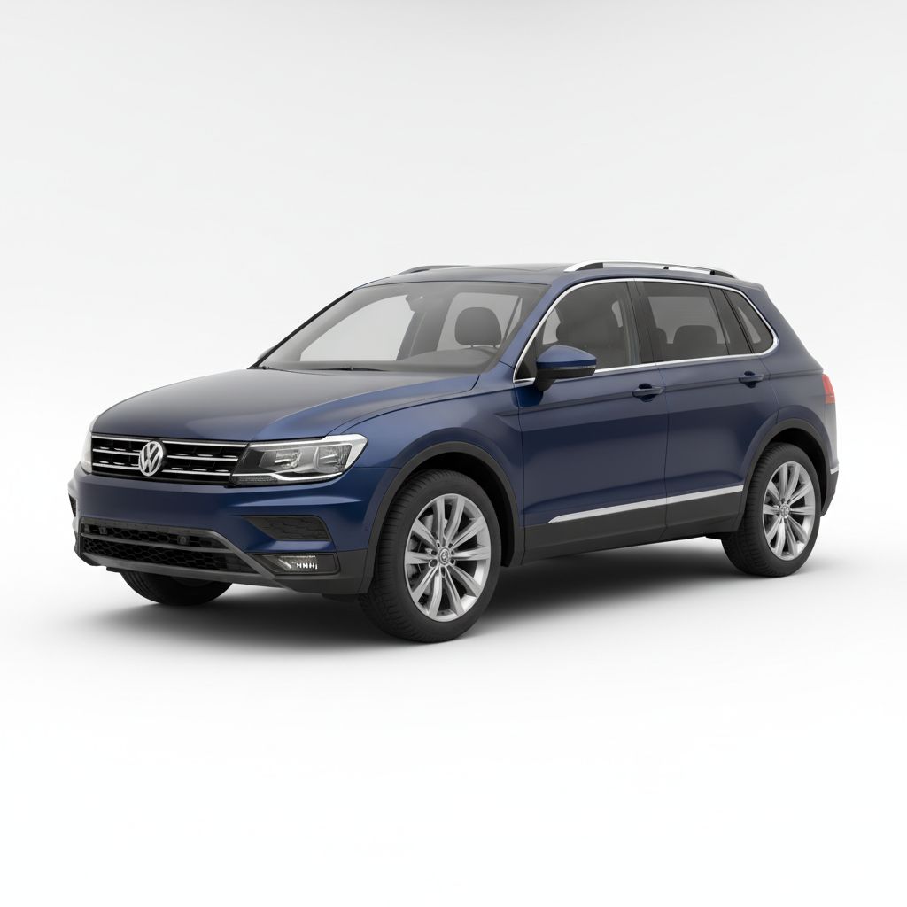 Volkswagen Tiguan Mk2 2019 — widok boczny