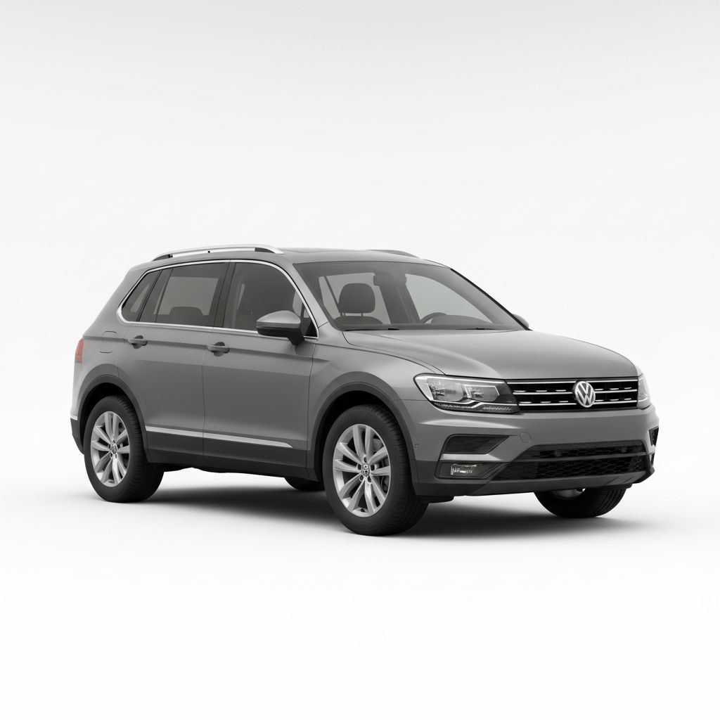 Volkswagen Tiguan Mk2 2018 — widok boczny