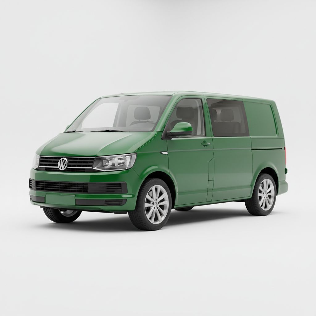 Volkswagen Transporter T6 2017 — widok boczny