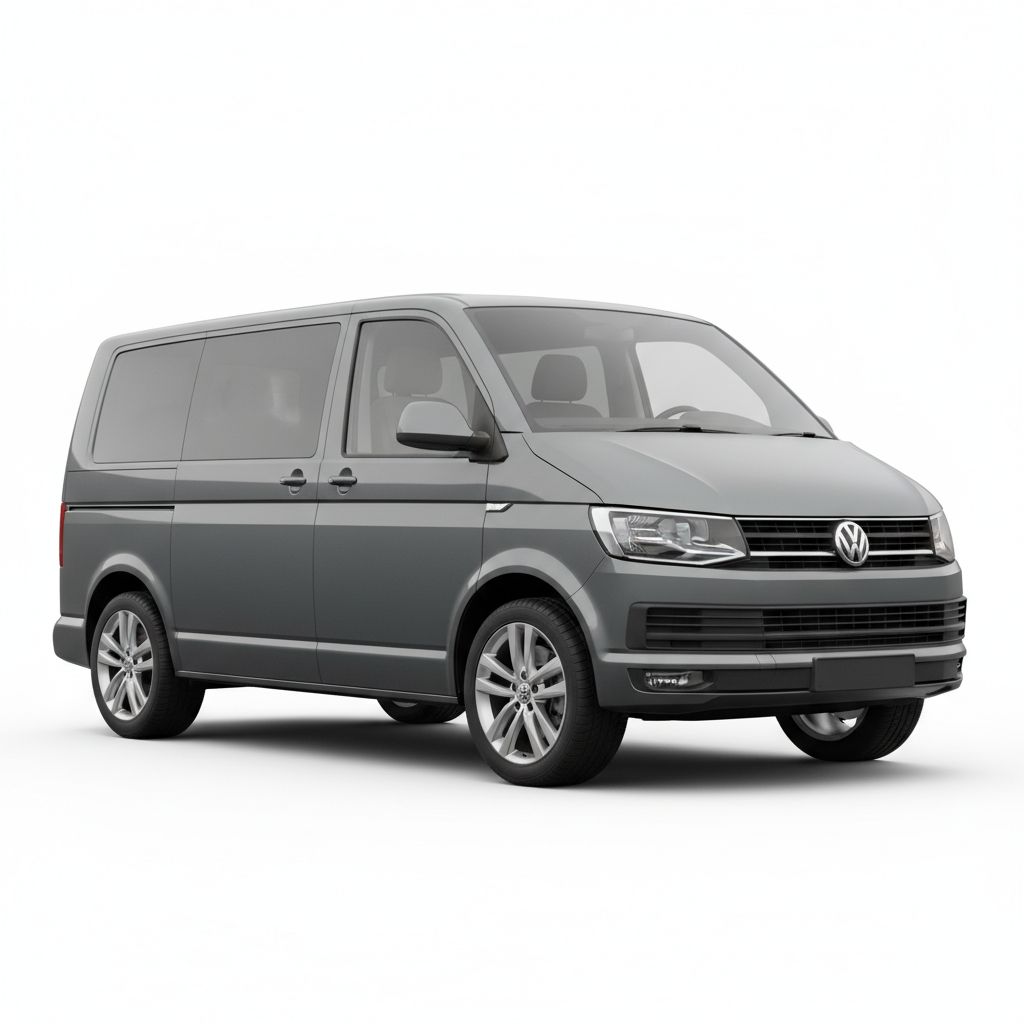 Volkswagen Transporter T6 2018 — widok boczny