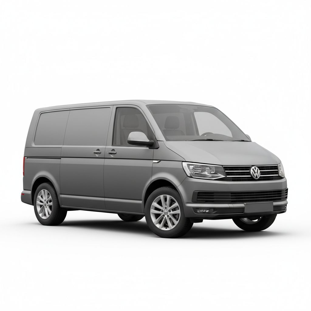 Volkswagen Transporter T6 2015 — widok boczny