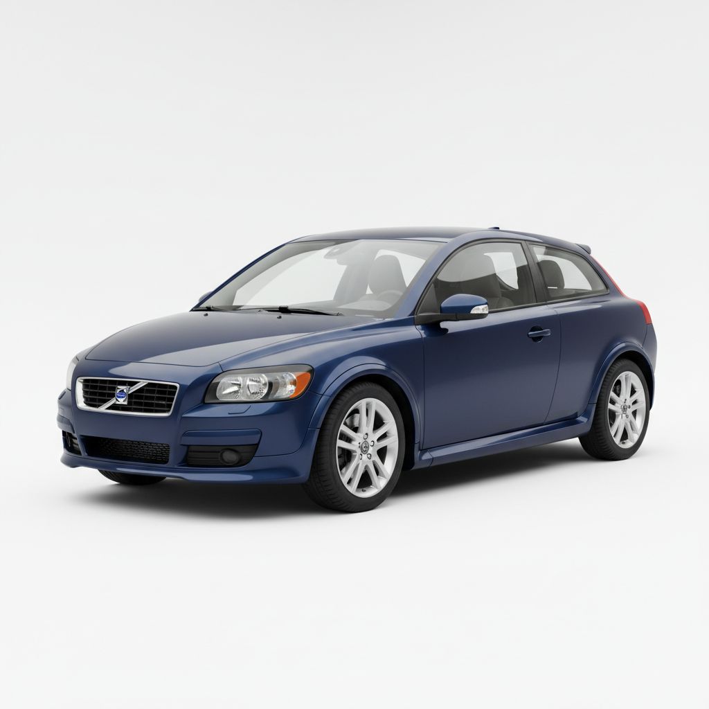 Volvo C30 Mk1 2008 — widok boczny