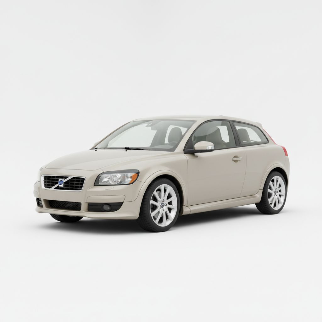 Volvo C30 Mk1 2006 — widok boczny