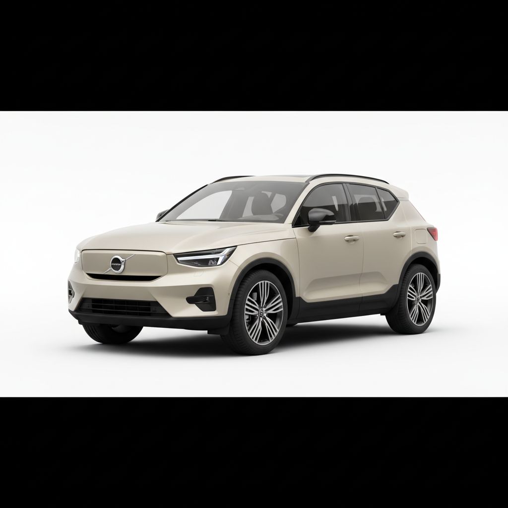 Volvo C40 Mk1 2021 — widok boczny