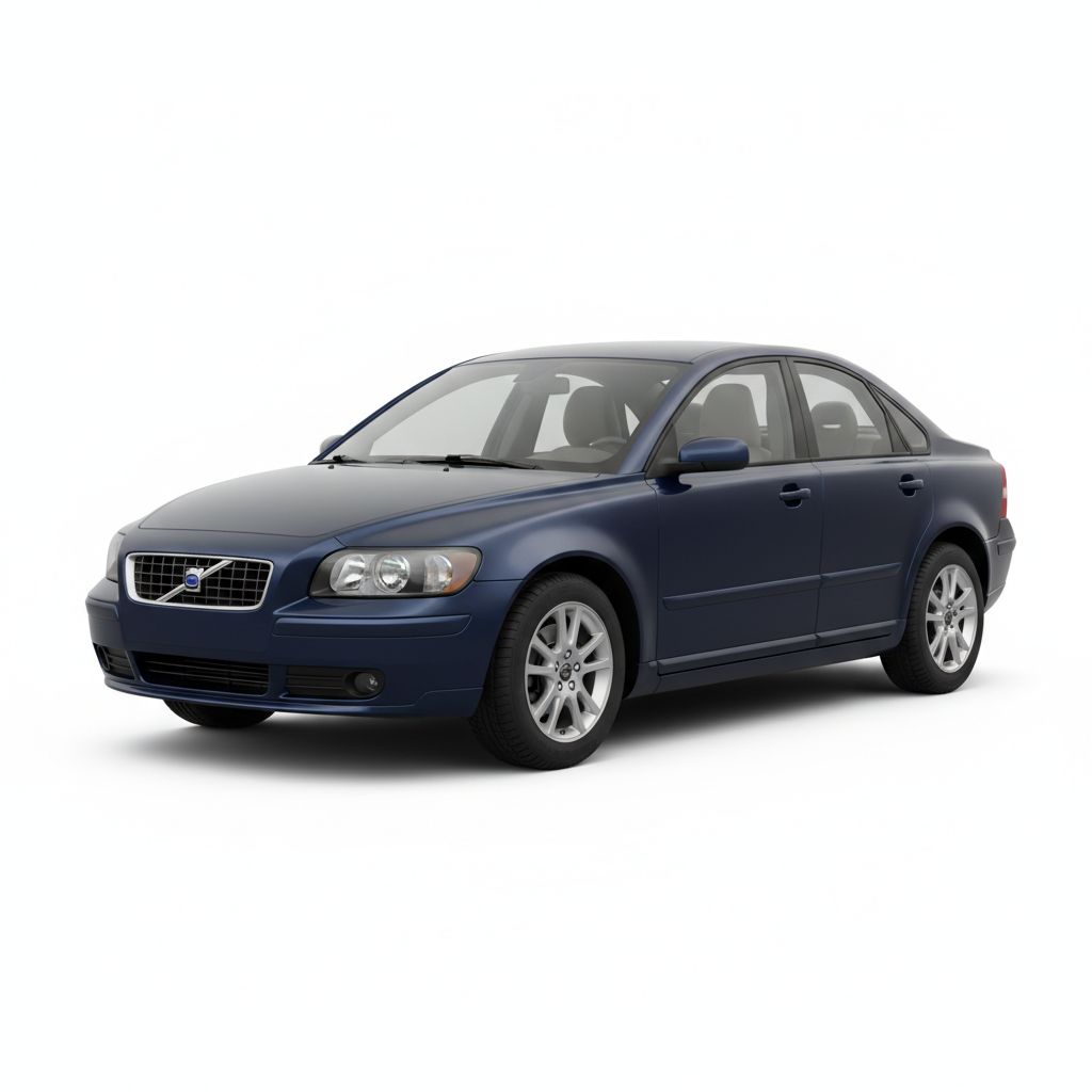Volvo S40 II 2004 — widok boczny