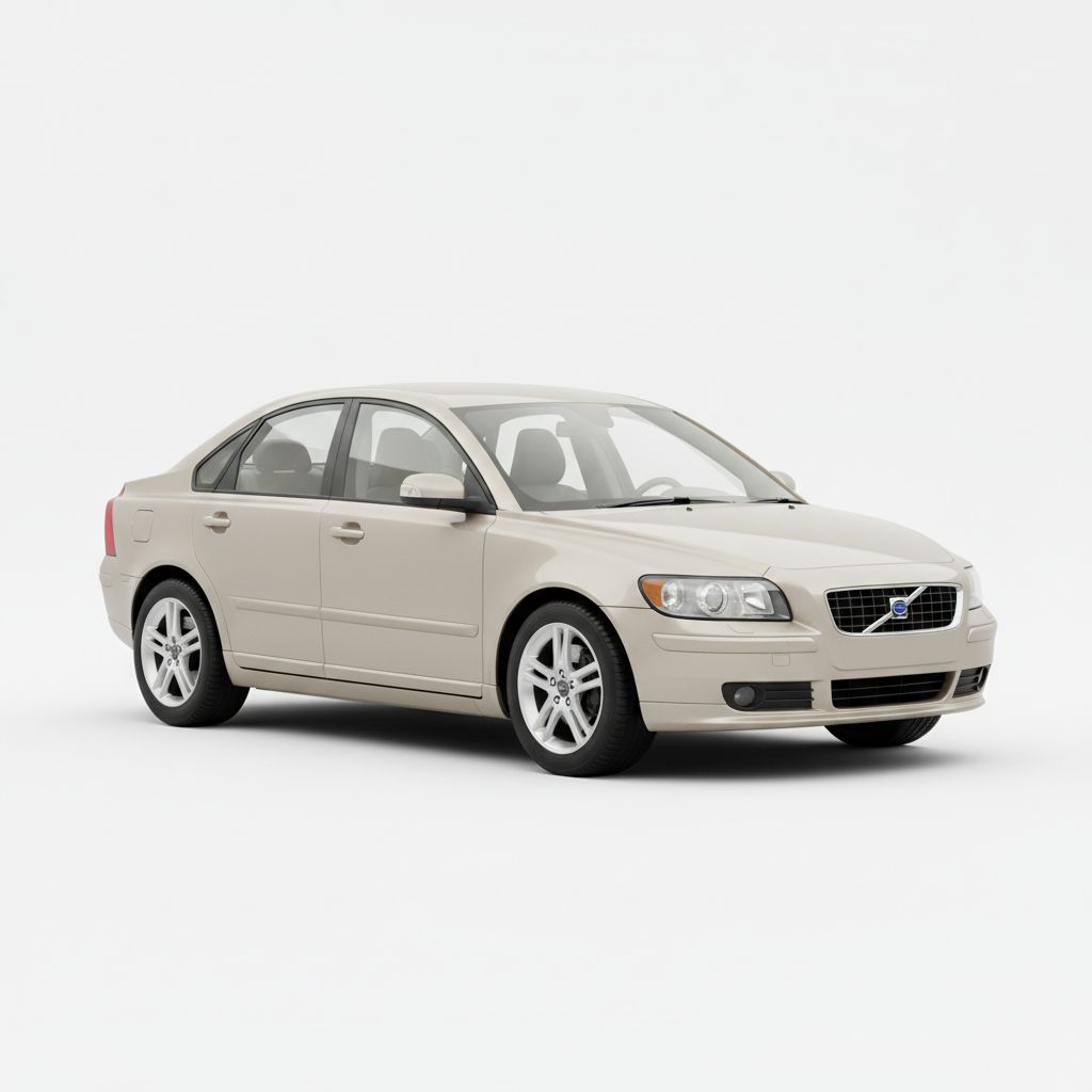 Volvo S40 II 2004 — widok boczny