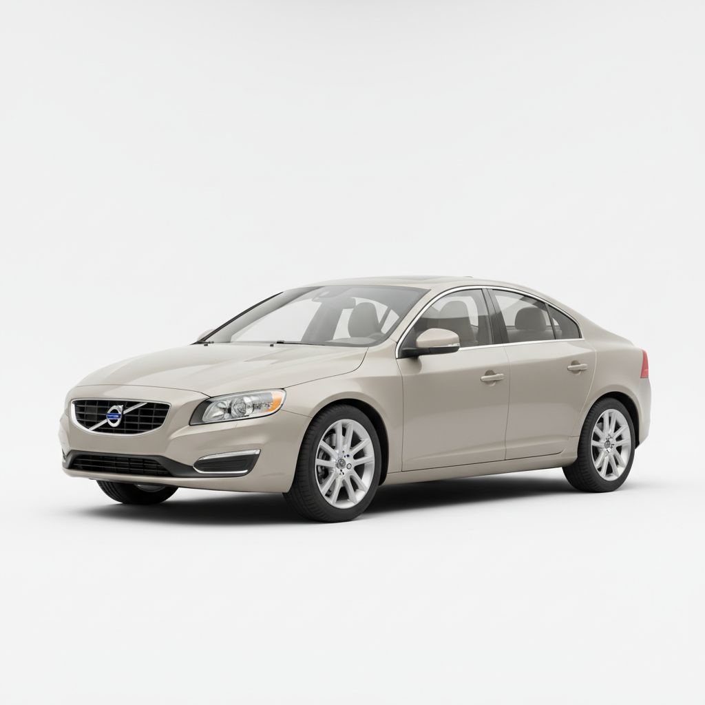 Volvo S60 II 2010 — widok boczny