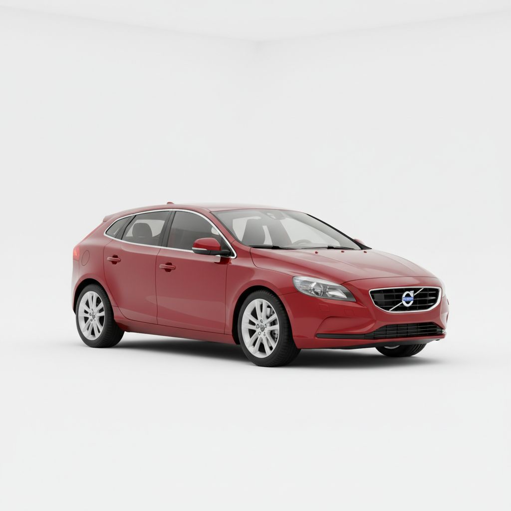 Volvo V40 II 2012 — widok boczny