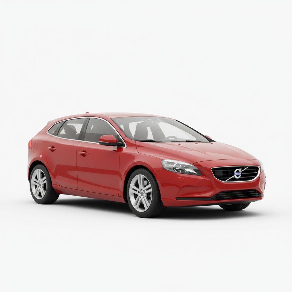 Volvo V40 II 2012 — widok boczny