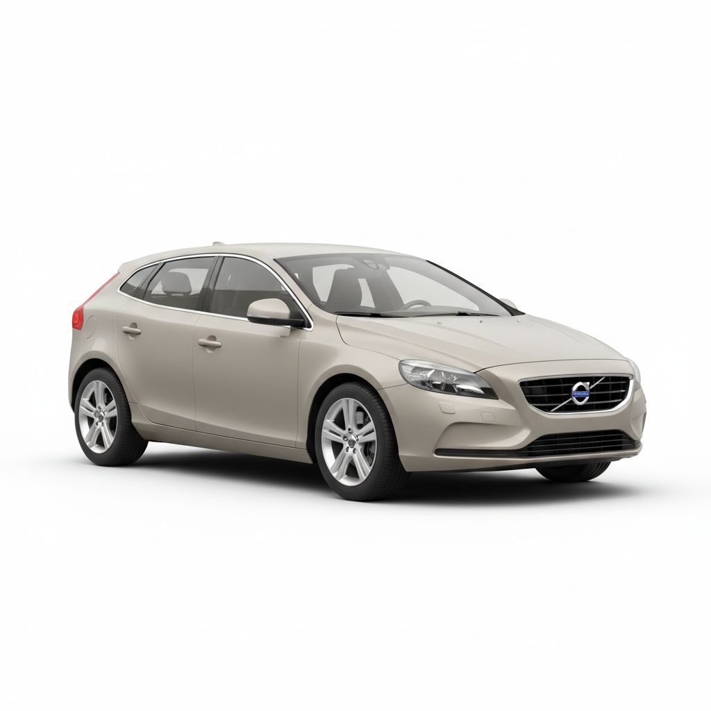 Volvo V40 II 2012 — widok boczny
