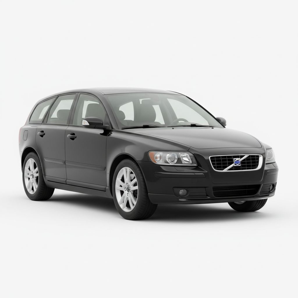 Volvo V50 I 2010 — widok boczny