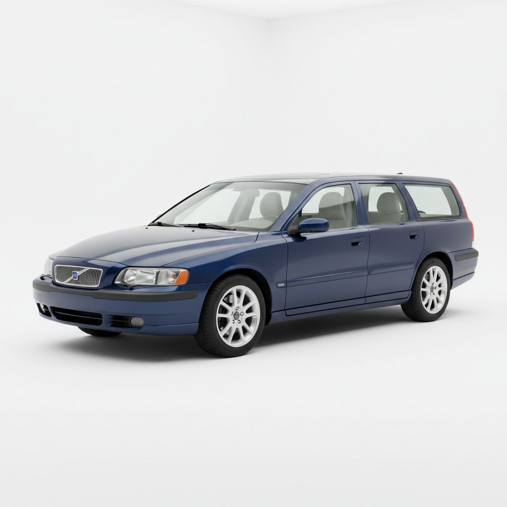 Volvo V70 II 2007 — widok boczny