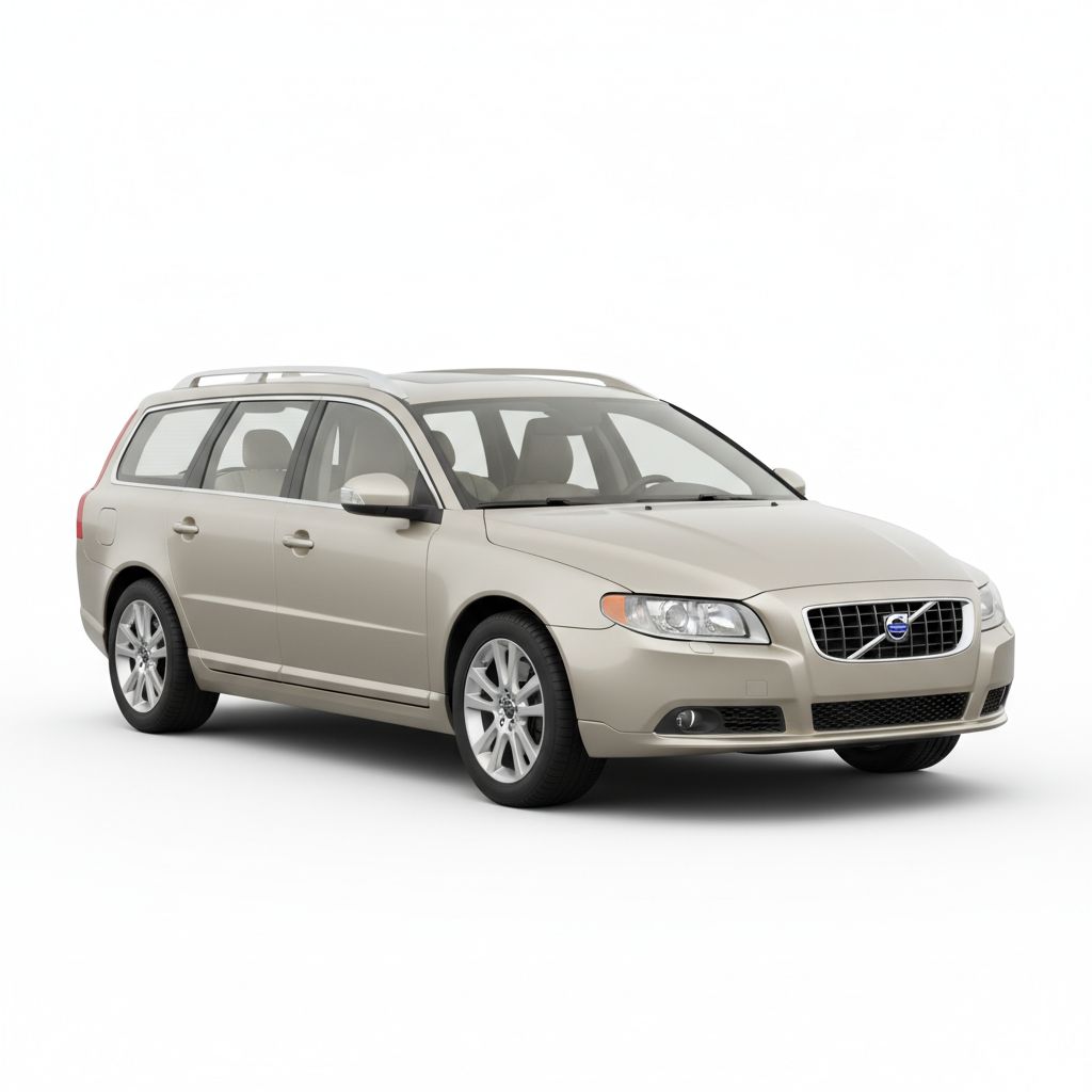 Volvo V70 III 2007 — widok boczny
