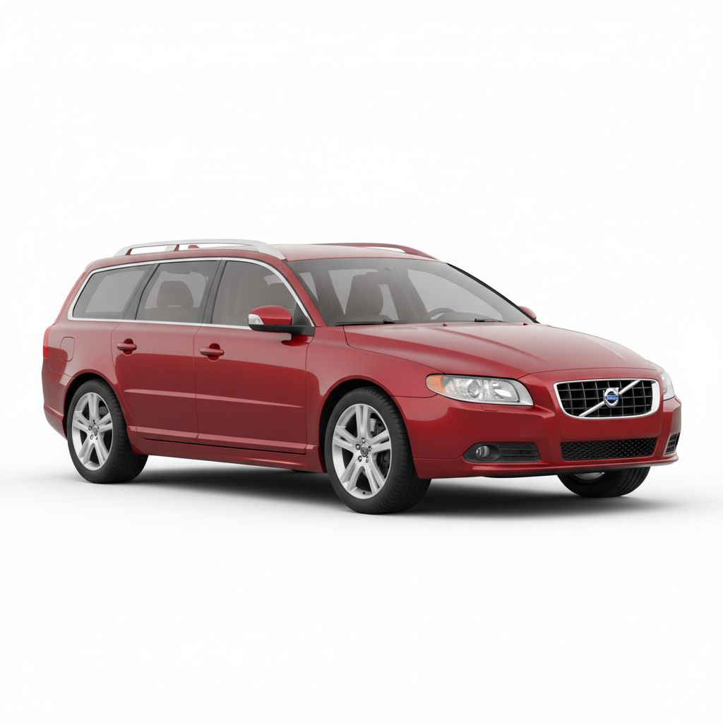 Volvo V70 III 2007 — widok boczny