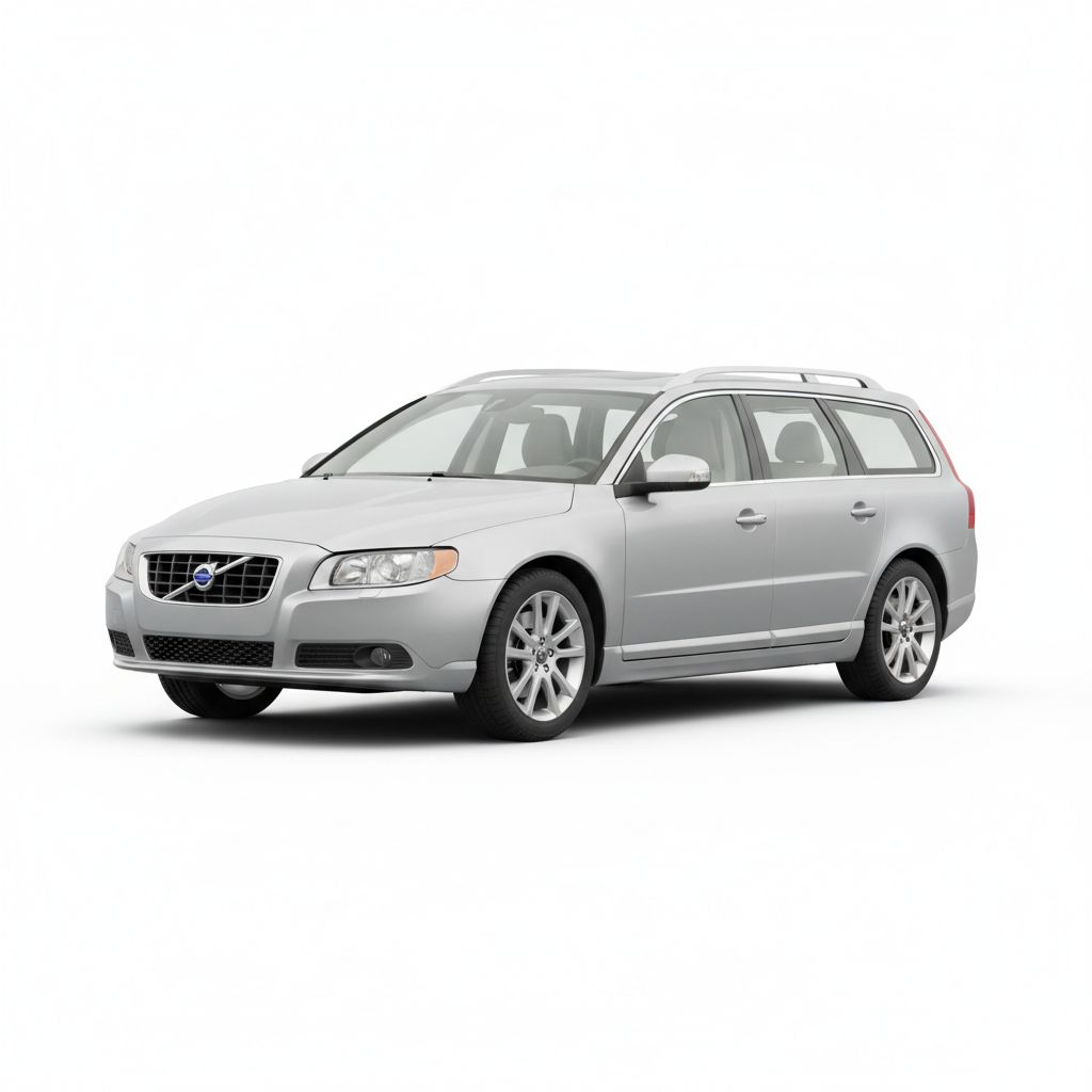 Volvo V70 III 2007 — widok boczny