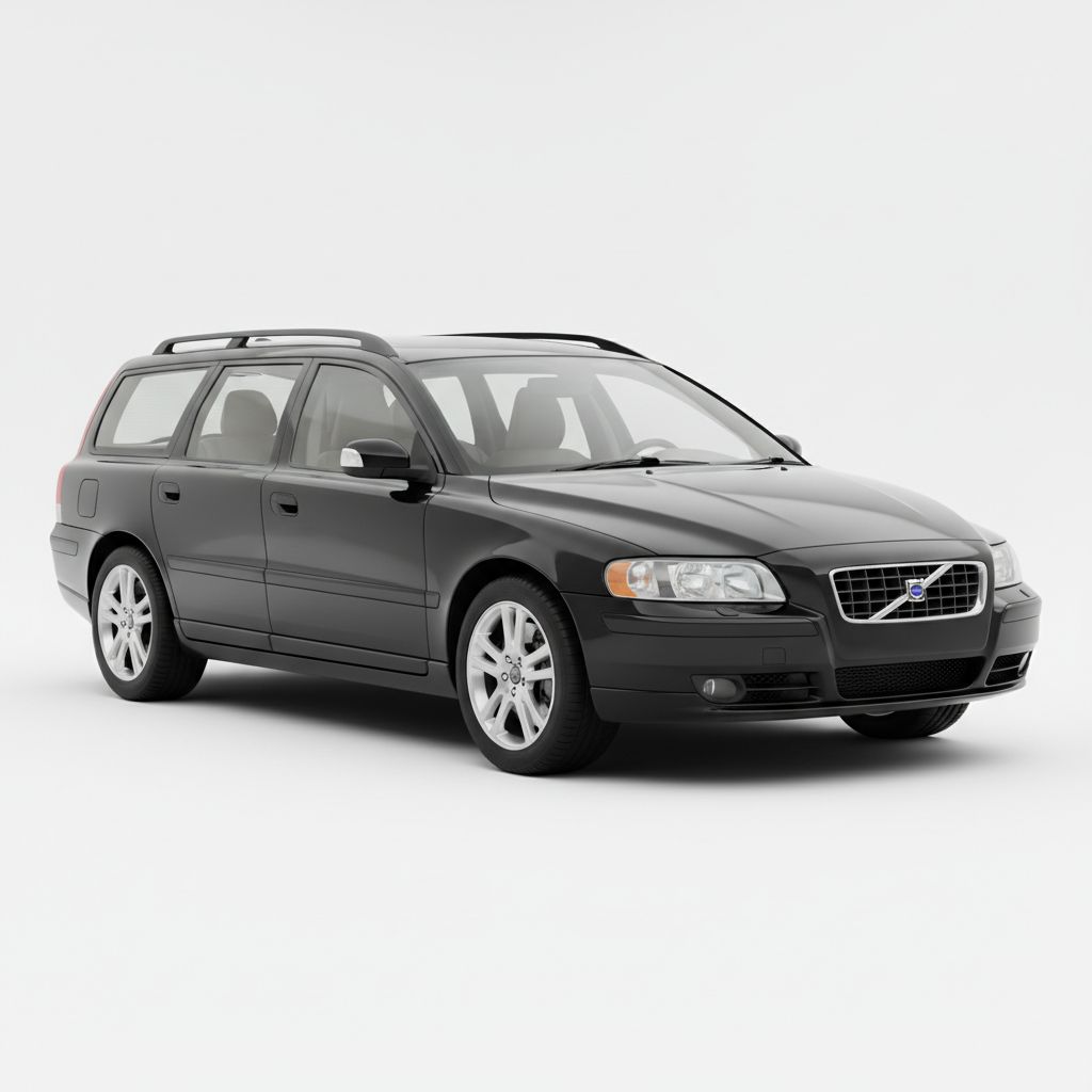 Volvo V70 III 2007 — widok boczny