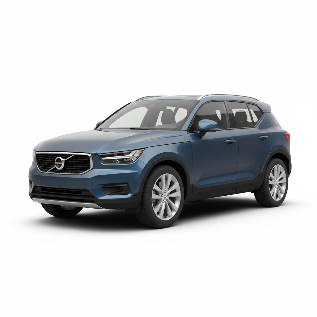 Volvo XC40 Mk1 2018 — widok boczny
