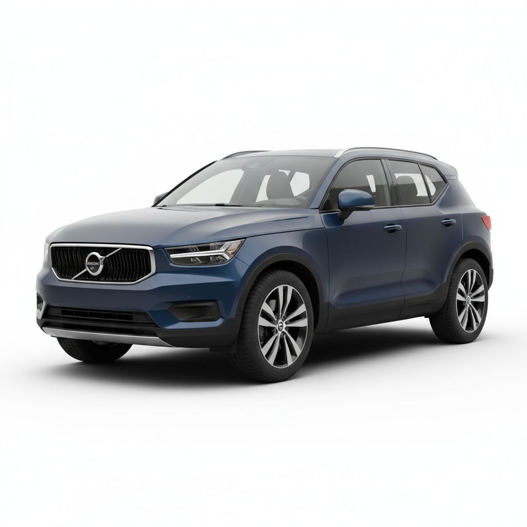 Volvo XC40 Mk1 2021 — widok boczny