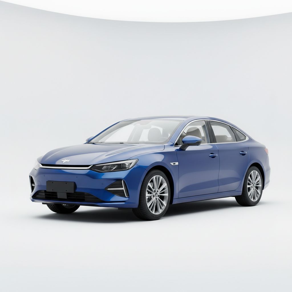 XPeng P5 I 2021 — widok boczny